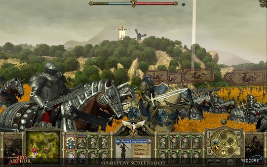 Игра King Arthur - The Role-playing Wargame, скриншот