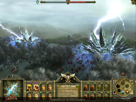 Игра King Arthur - The Role-playing Wargame, скриншот