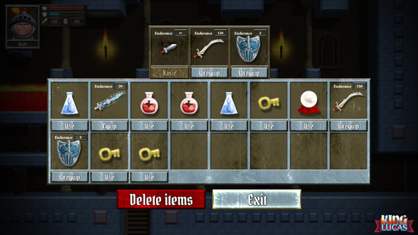Игра King Lucas, скриншот
