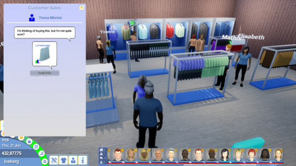 Игра King of Retail, скриншот