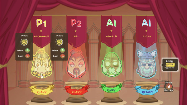 Игра King of the Eggs, скриншот