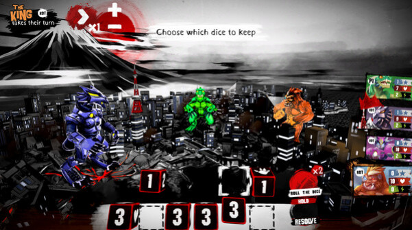 Игра King of Tokyo - Richard Garfield, скриншот