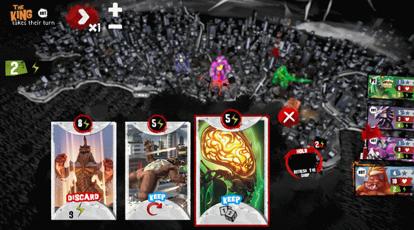 Игра King of Tokyo - Richard Garfield, скриншот