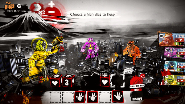 Игра King of Tokyo - Richard Garfield, скриншот