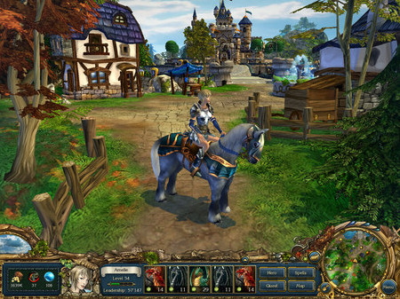 Игра King's Bounty: Armored Princess, скриншот