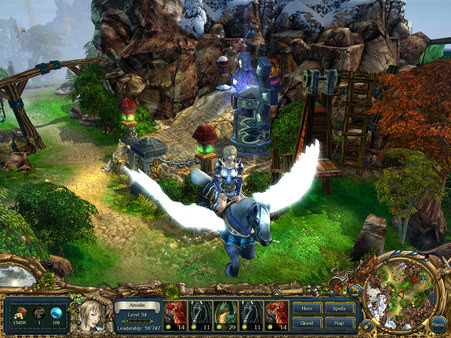 Игра King's Bounty: Armored Princess, скриншот