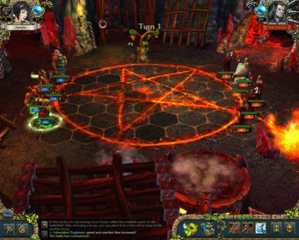 Игра King's Bounty: Crossworlds, скриншот