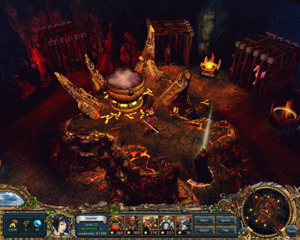 Игра King's Bounty: Crossworlds, скриншот