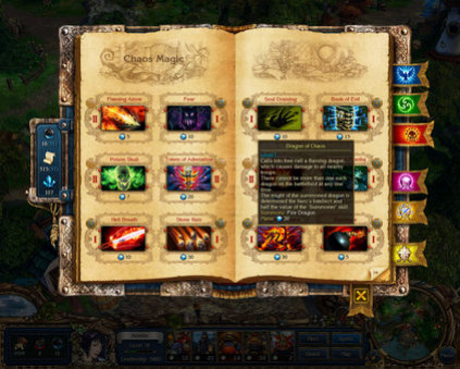 Игра King's Bounty: Crossworlds, скриншот