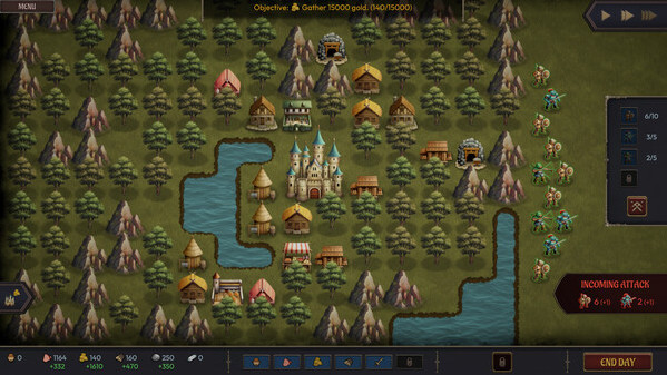 Игра King's Downfall, скриншот