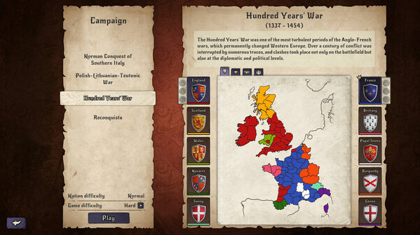 Игра King's Orders, скриншот