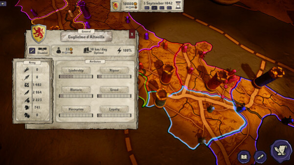 Игра King's Orders, скриншот