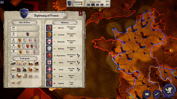 Игра King's Orders, скриншот