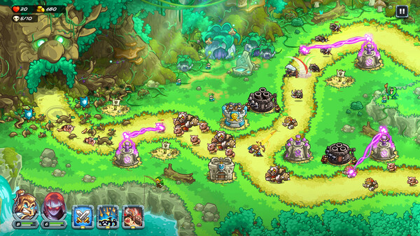 Игра Kingdom Rush 5: Alliance TD, скриншот