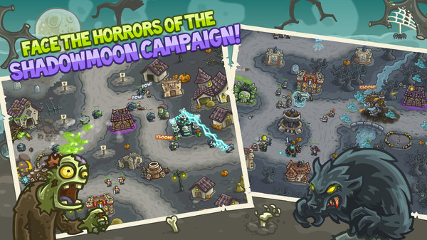 Игра Kingdom Rush Frontiers - Tower Defense, скриншот