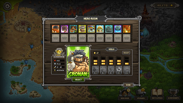 Игра Kingdom Rush Frontiers - Tower Defense, скриншот