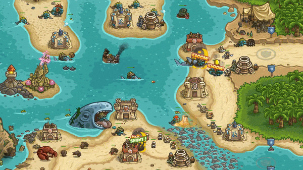 Игра Kingdom Rush Frontiers - Tower Defense, скриншот