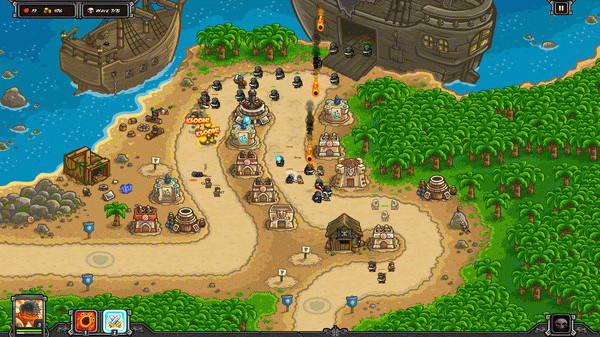 Игра Kingdom Rush Frontiers - Tower Defense, скриншот