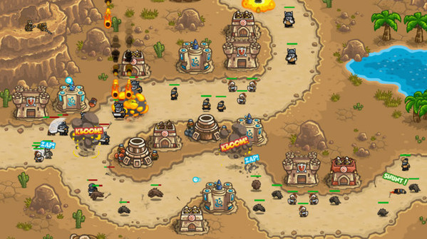 Игра Kingdom Rush Frontiers - Tower Defense, скриншот