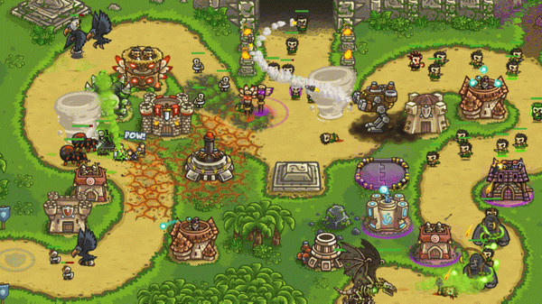 Игра Kingdom Rush Frontiers - Tower Defense, скриншот