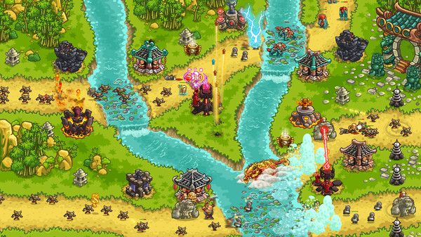 Игра Kingdom Rush Vengeance - Tower Defense, скриншот