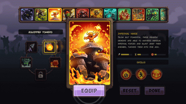Игра Kingdom Rush Vengeance - Tower Defense, скриншот