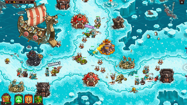 Игра Kingdom Rush Vengeance - Tower Defense, скриншот