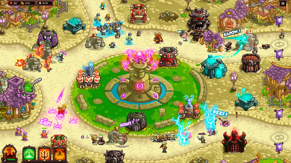 Игра Kingdom Rush Vengeance - Tower Defense, скриншот