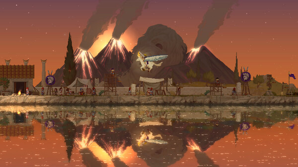 Игра Kingdom Two Crowns: Call of Olympus, скриншот