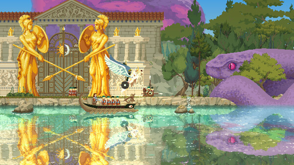 Игра Kingdom Two Crowns: Call of Olympus, скриншот