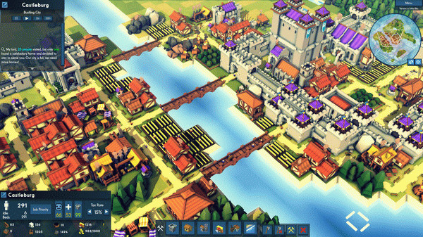 Игра Kingdoms and Castles, скриншот