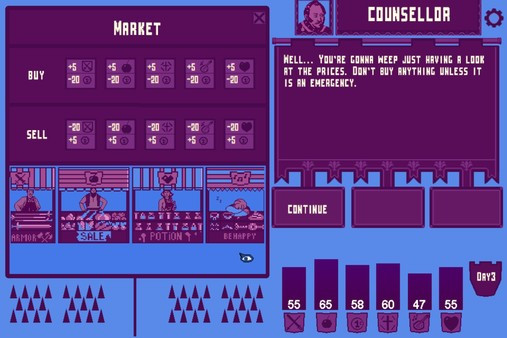 Игра KingSim, скриншот