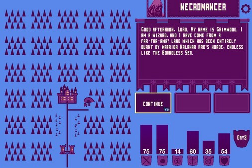 Игра KingSim, скриншот