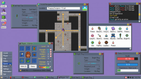 Игра Kingsway, скриншот