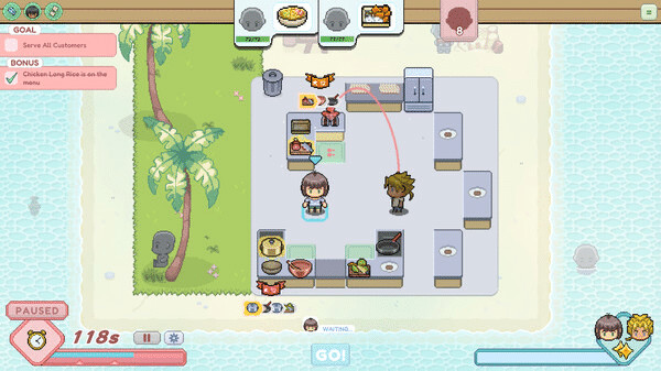 Игра Kitchen Sync: Aloha!, скриншот