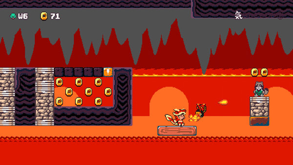 Игра Kitsune Tails, скриншот