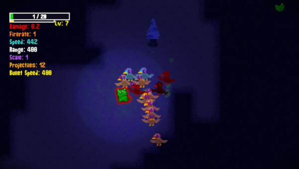 Игра Kitty Combat, скриншот