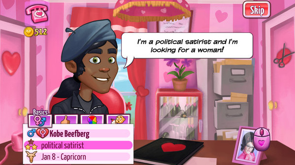 Игра Kitty Powers' Matchmaker, скриншот