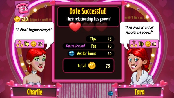 Игра Kitty Powers' Matchmaker, скриншот