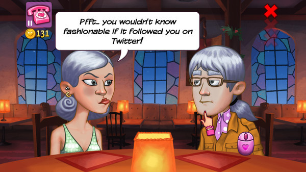 Игра Kitty Powers' Matchmaker, скриншот