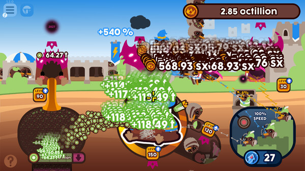 Игра Kiwi Clicker - Juiced Up, скриншот