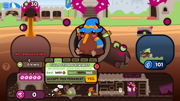 Игра Kiwi Clicker - Juiced Up, скриншот