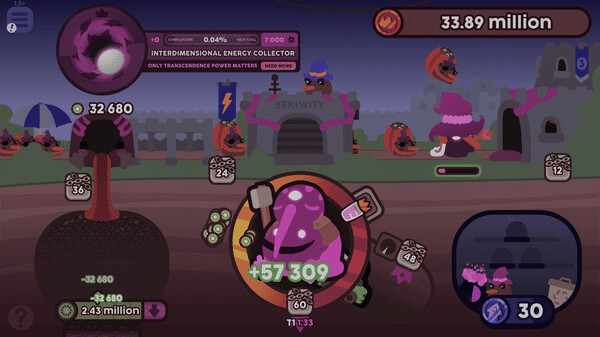 Игра Kiwi Clicker - Juiced Up, скриншот