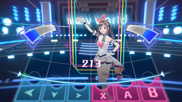 Игра Kizuna AI - Touch the Beat! DLC Costume 2: A.I. Party! 2018, скриншот