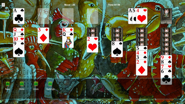 Игра Klondike Solitaire Kings, скриншот