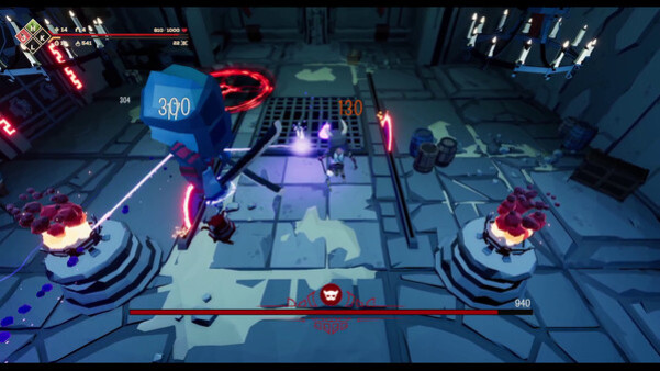 Игра Knight Crawlers, скриншот