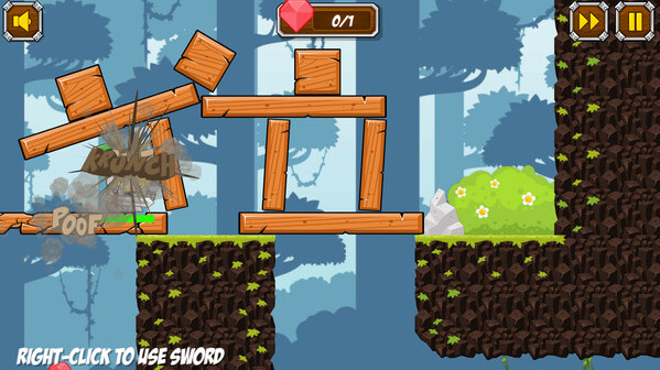 Игра Knight Flight, скриншот