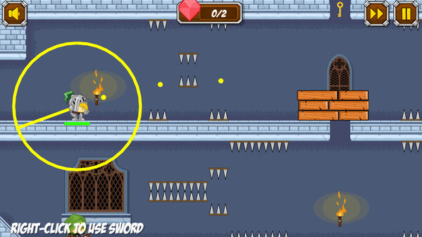 Игра Knight Flight, скриншот