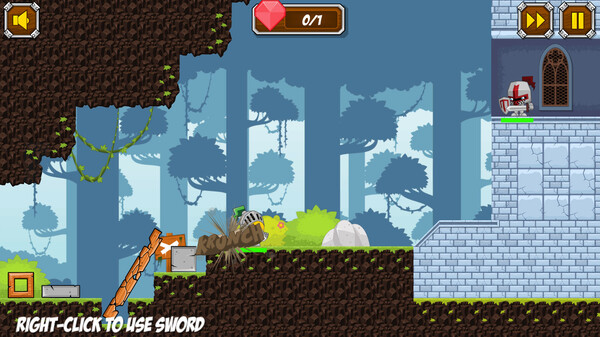 Игра Knight Flight, скриншот