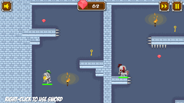 Игра Knight Flight, скриншот